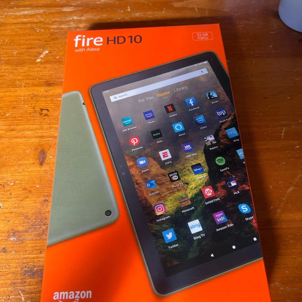Used excellent condition fire HD10 with Alexa. 32 GB 10800P